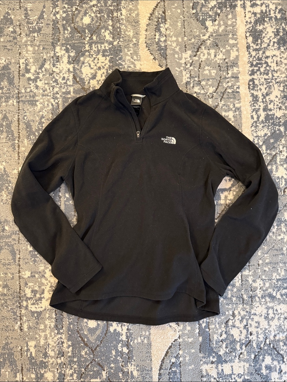 The North Face Black Half-Zip Fleece Pullover
